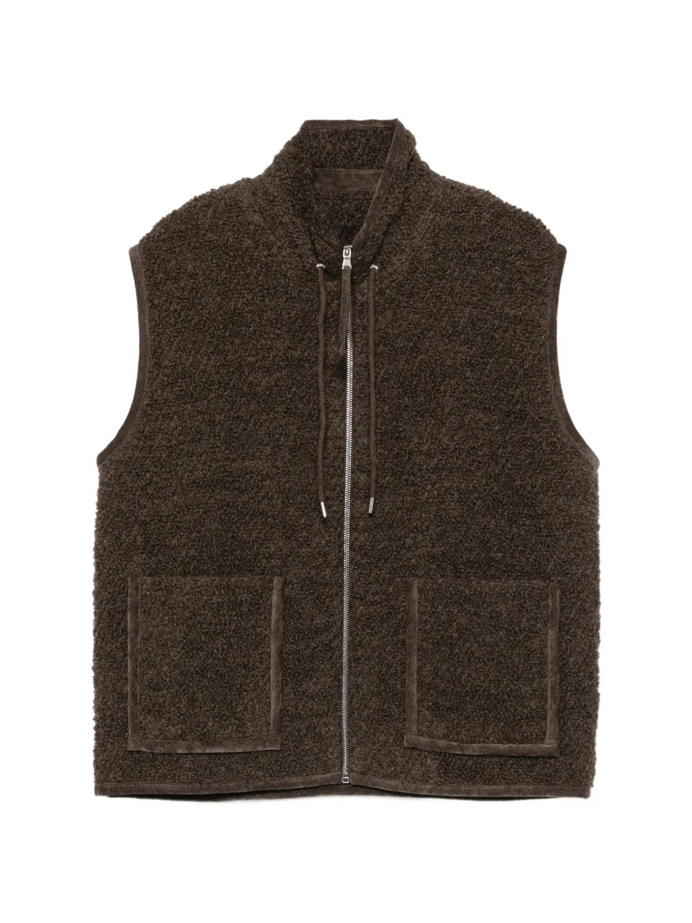 Amaranto fleece zip-up gilet-AMARÁNTO-312917-48-Verso