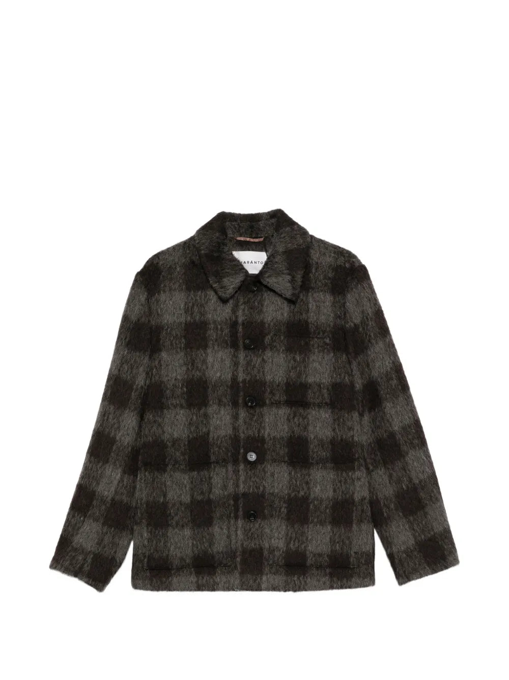 Amaranto  karierte hemdjacke
