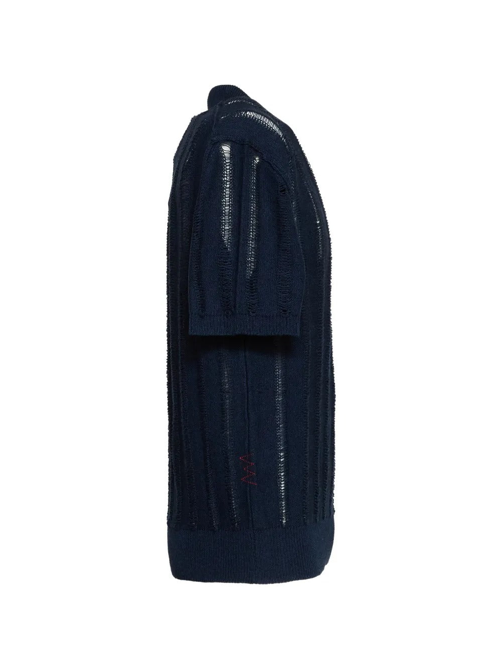 Amaranto knitted polo-AMARÁNTO-Verso