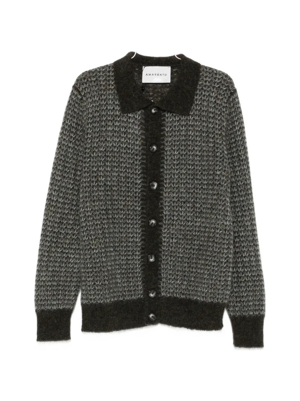 Amaranto patterned-knit cardigan-AMARÁNTO-312910-S-Verso