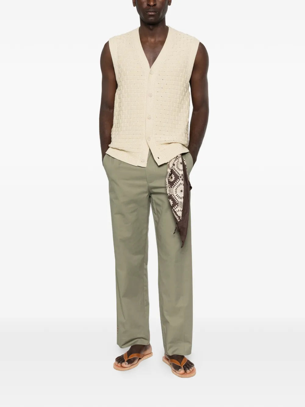 Amaranto pleated trousers-AMARÁNTO-Verso