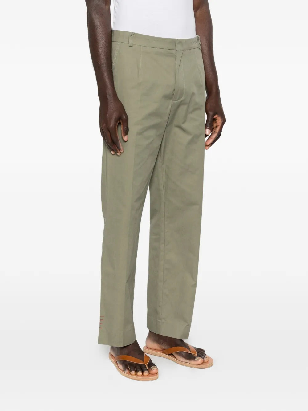 Amaranto pleated trousers-AMARÁNTO-Verso