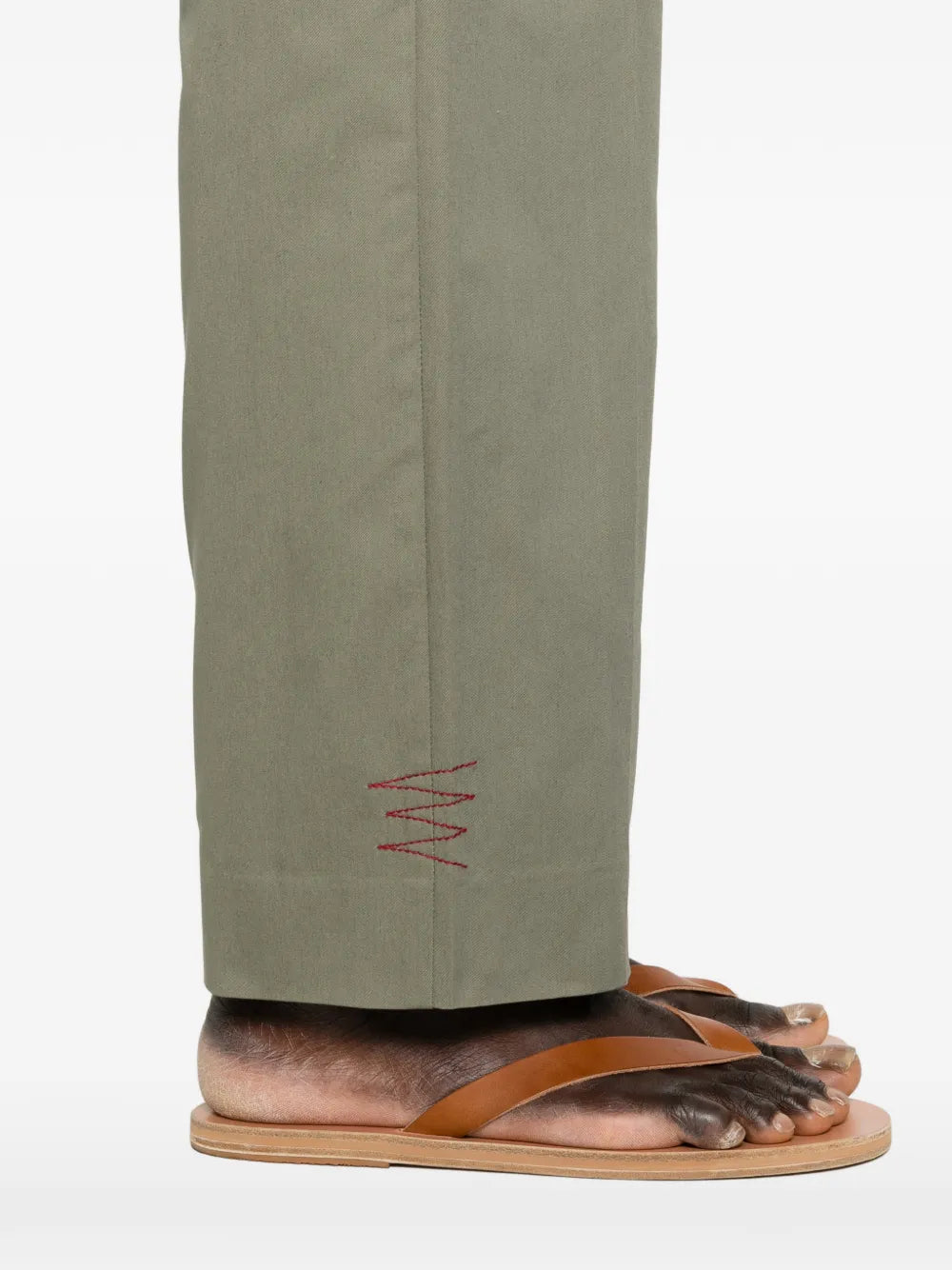 Amaranto pleated trousers-AMARÁNTO-Verso