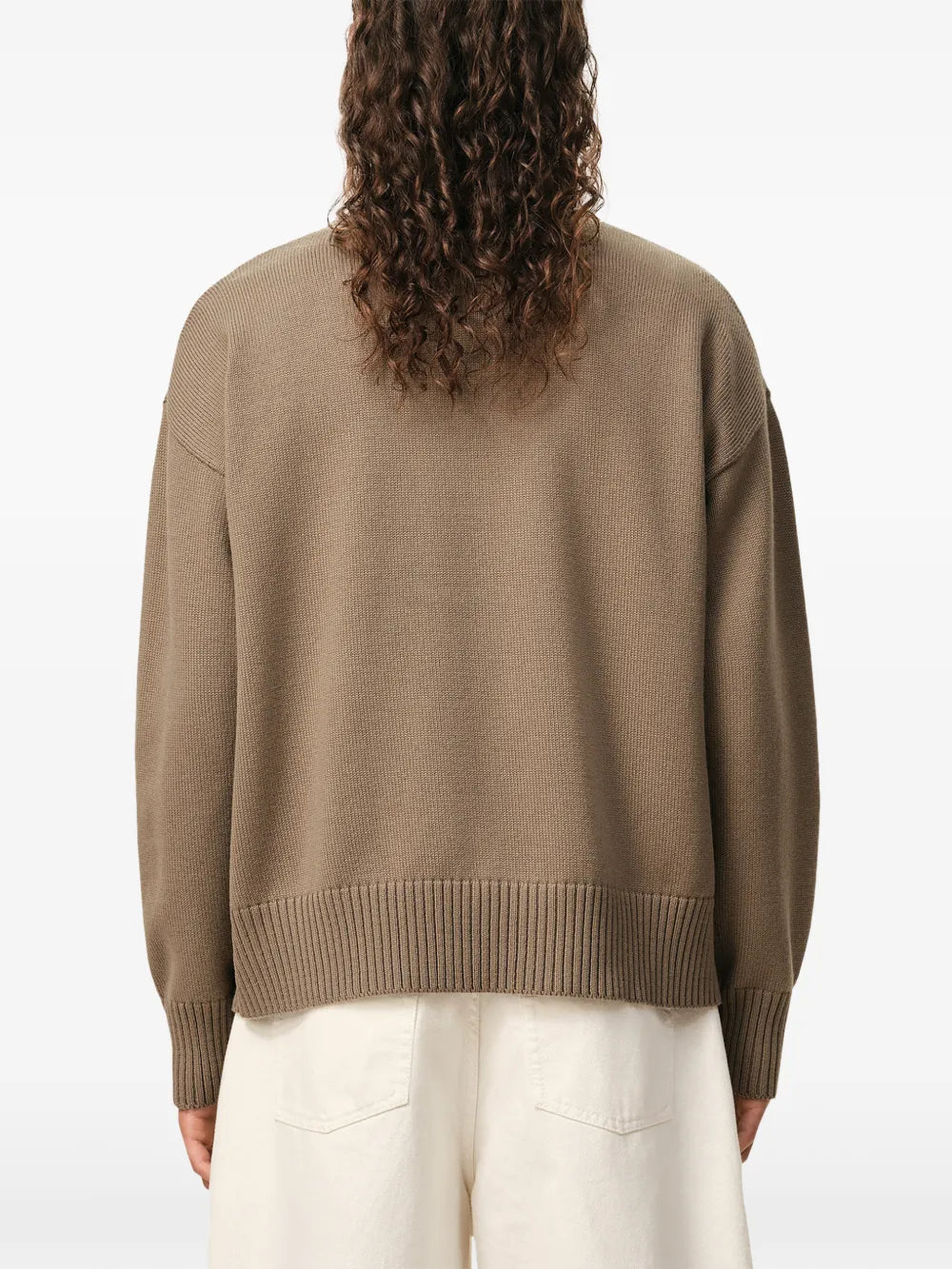 De coeur crew-neck sweater-AMI-Verso