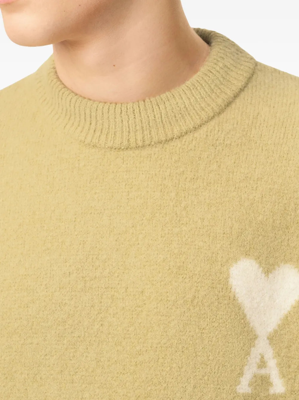 Ami de coeur crew-neck sweater-AMI-Verso