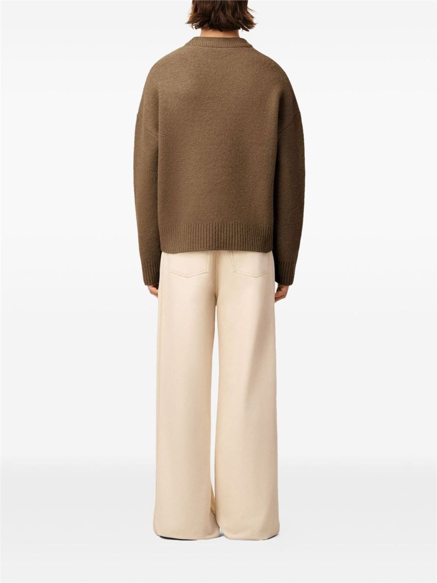 Ami de coeur crew-neck sweater-AMI-Verso