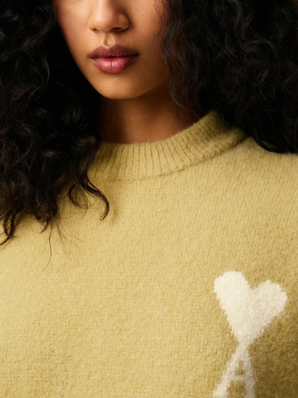 Ami de coeur crew-neck sweater-AMI-Verso