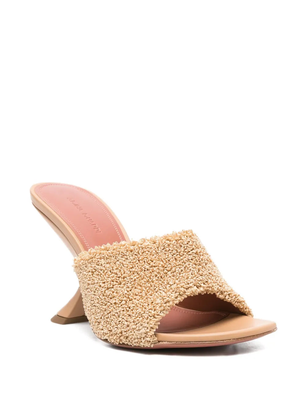 Amina muaddi 95mm taylor raffia sculpted-heel sandals-AMINA MUADDI-Verso
