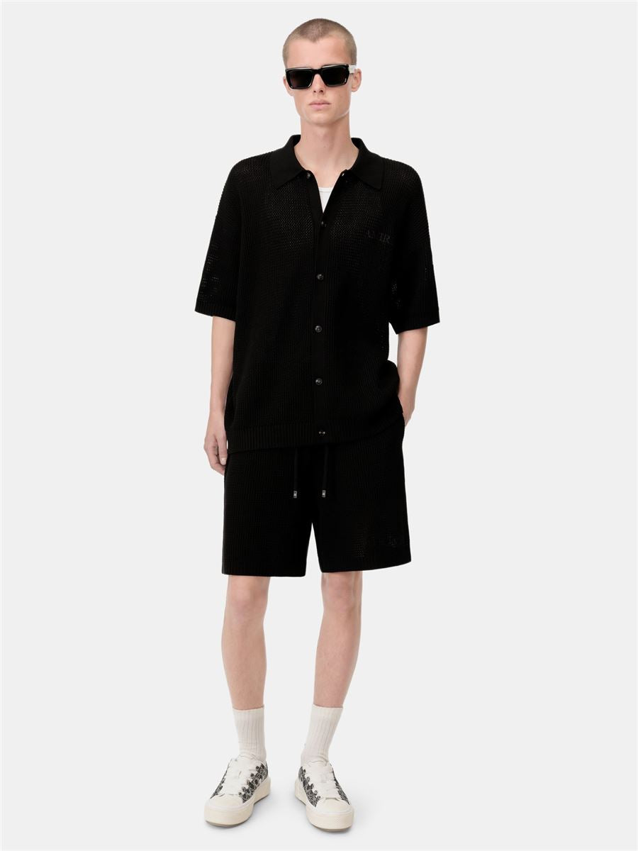 amiri crochet mesh shirt-AMIRI-Verso