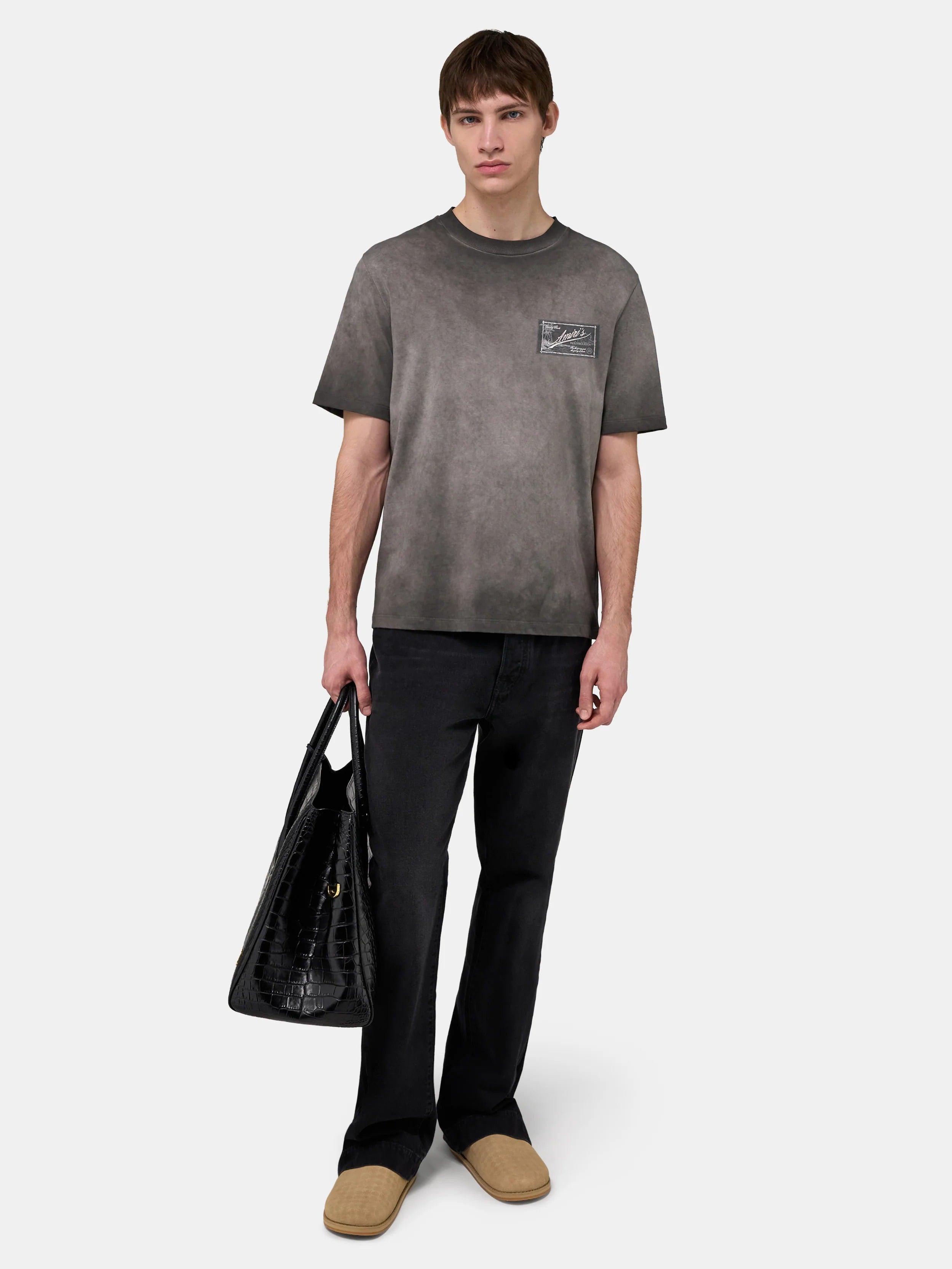 Amiri quality goods label tee-AMIRI-Verso