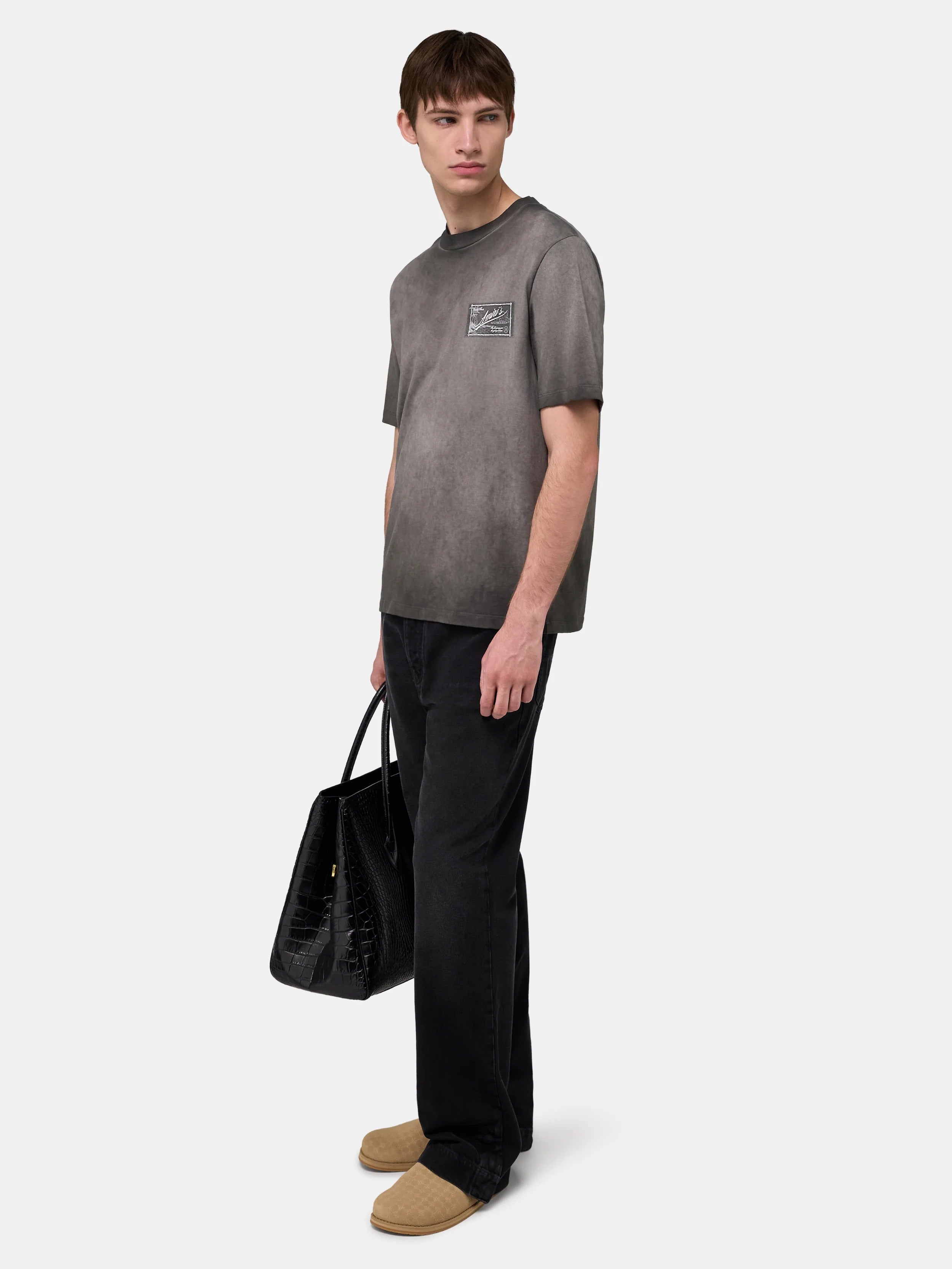 Amiri quality goods label tee-AMIRI-Verso