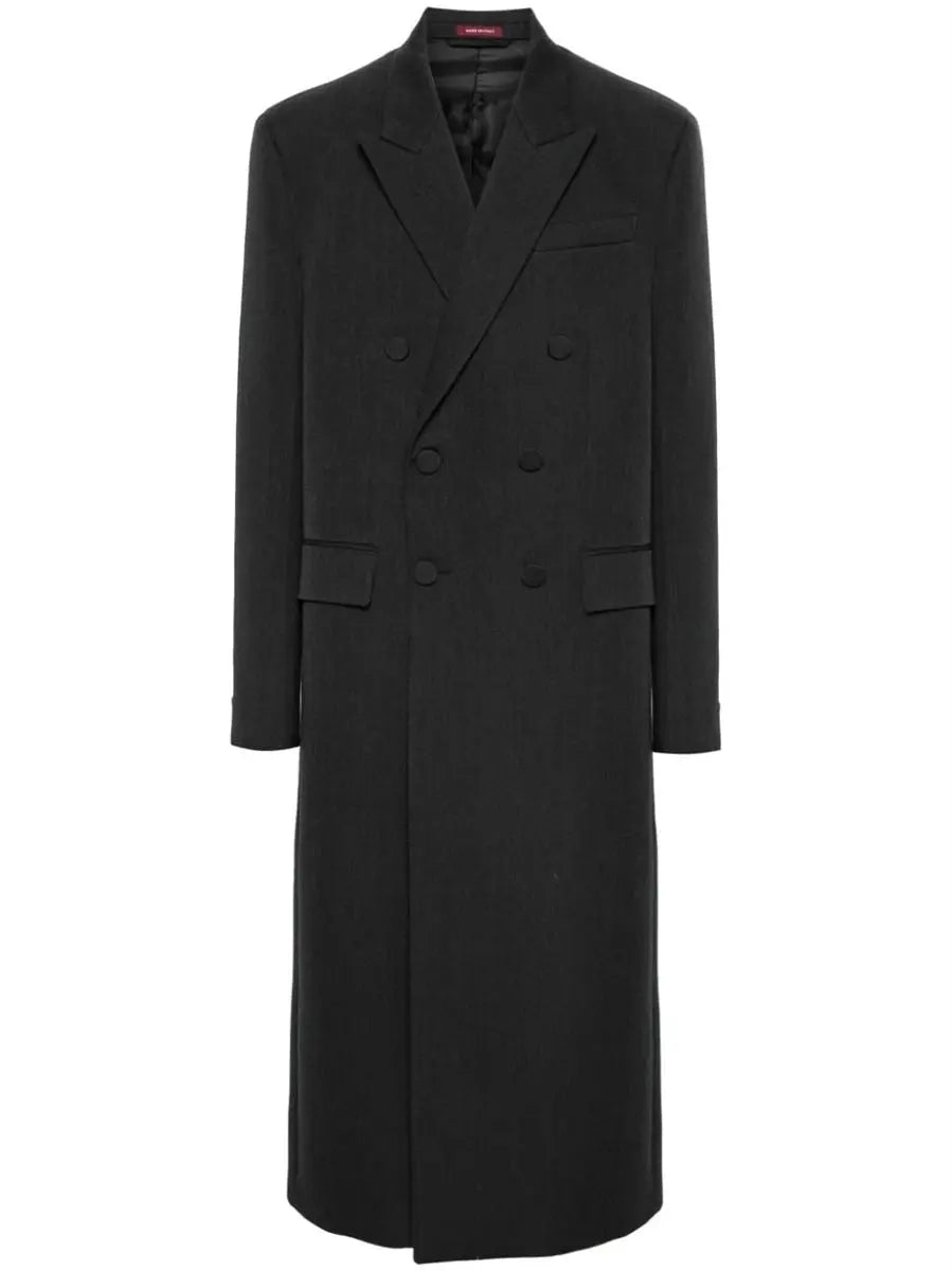ANCORA EMBROIDERED WOOL COAT GUCCI
