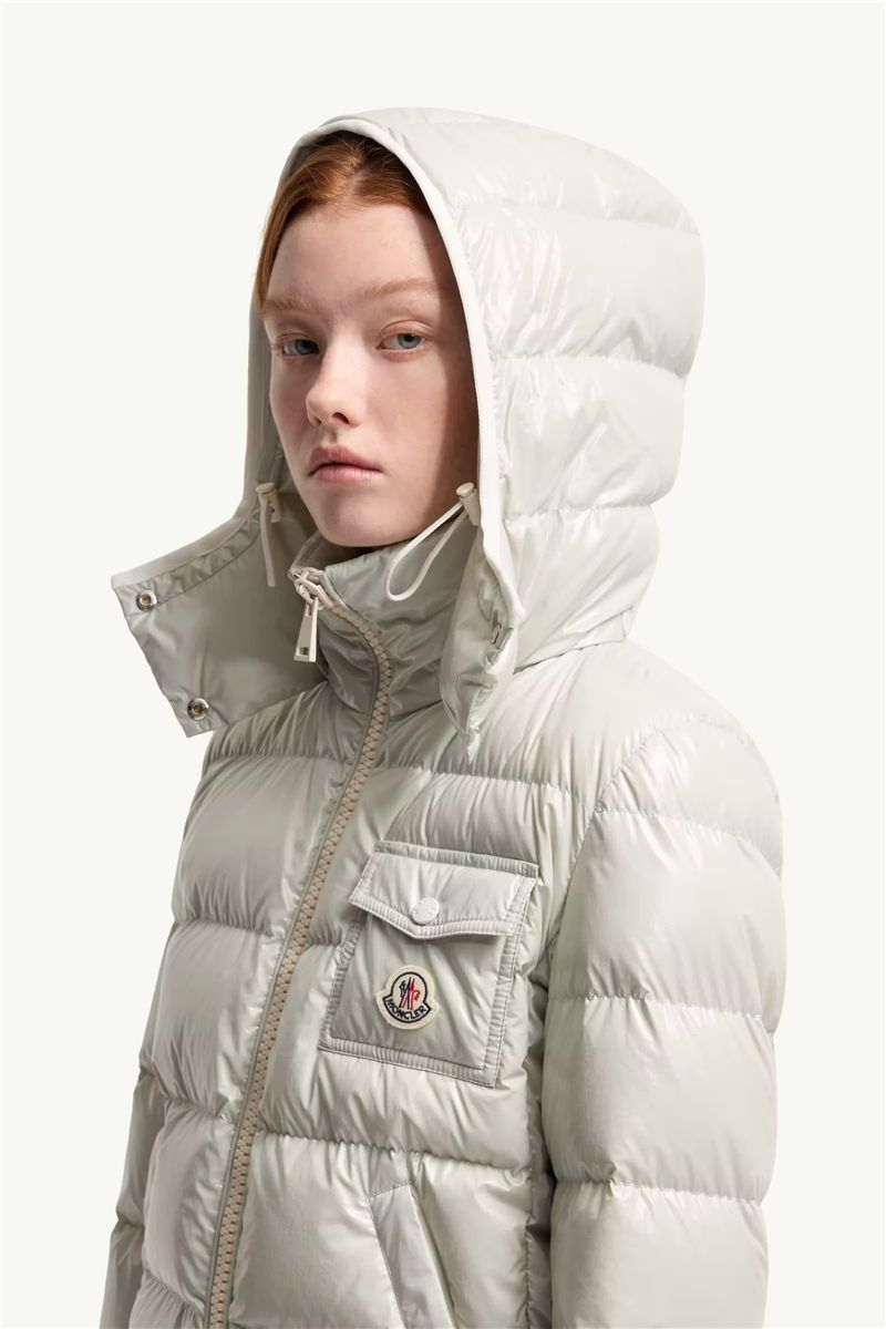 Andro hooded short down jacket-MONCLER-Verso