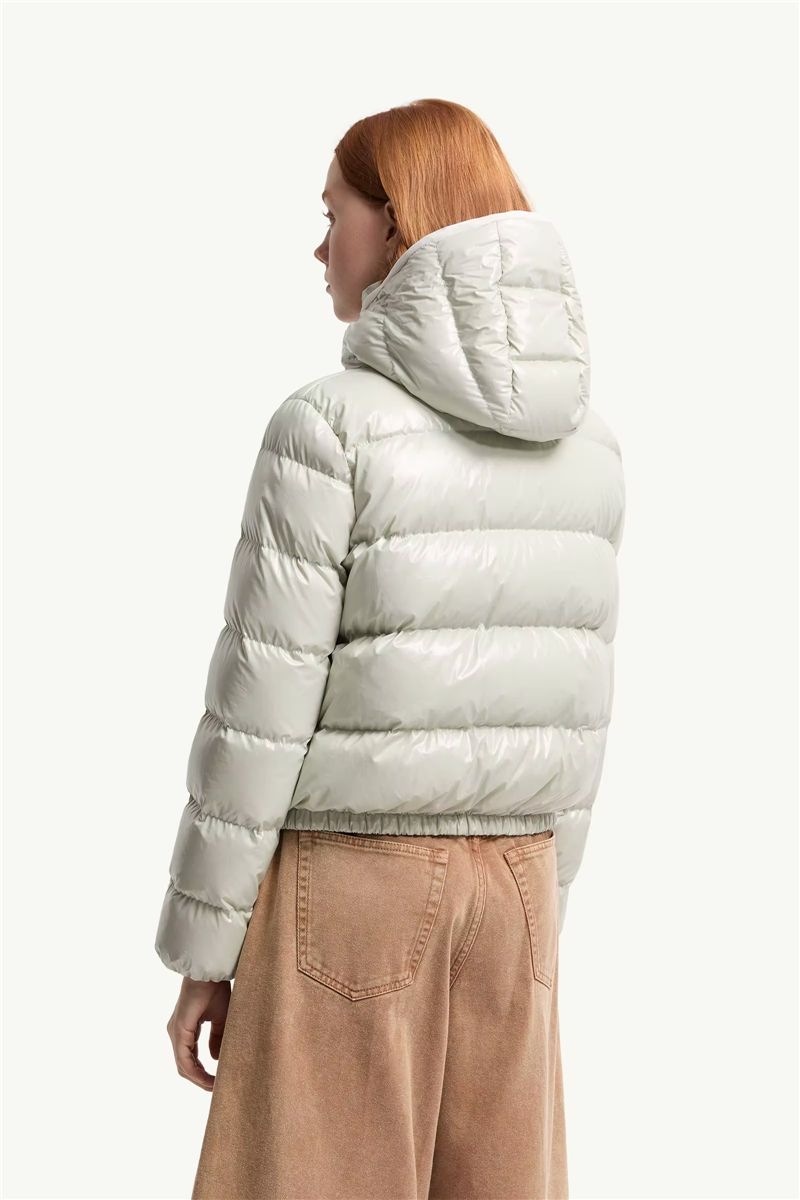 Andro hooded short down jacket-MONCLER-Verso