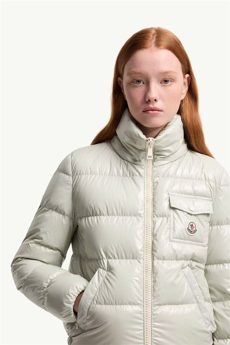 Andro hooded short down jacket-MONCLER-Verso