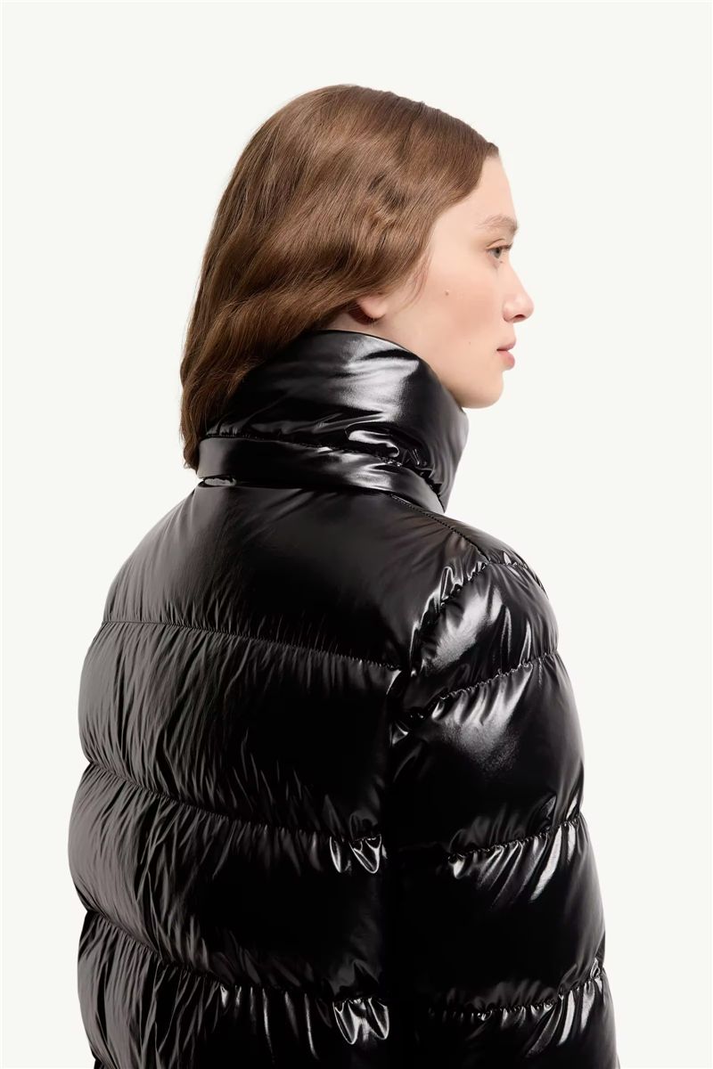 Andro hooded short down jacket-MONCLER-Verso