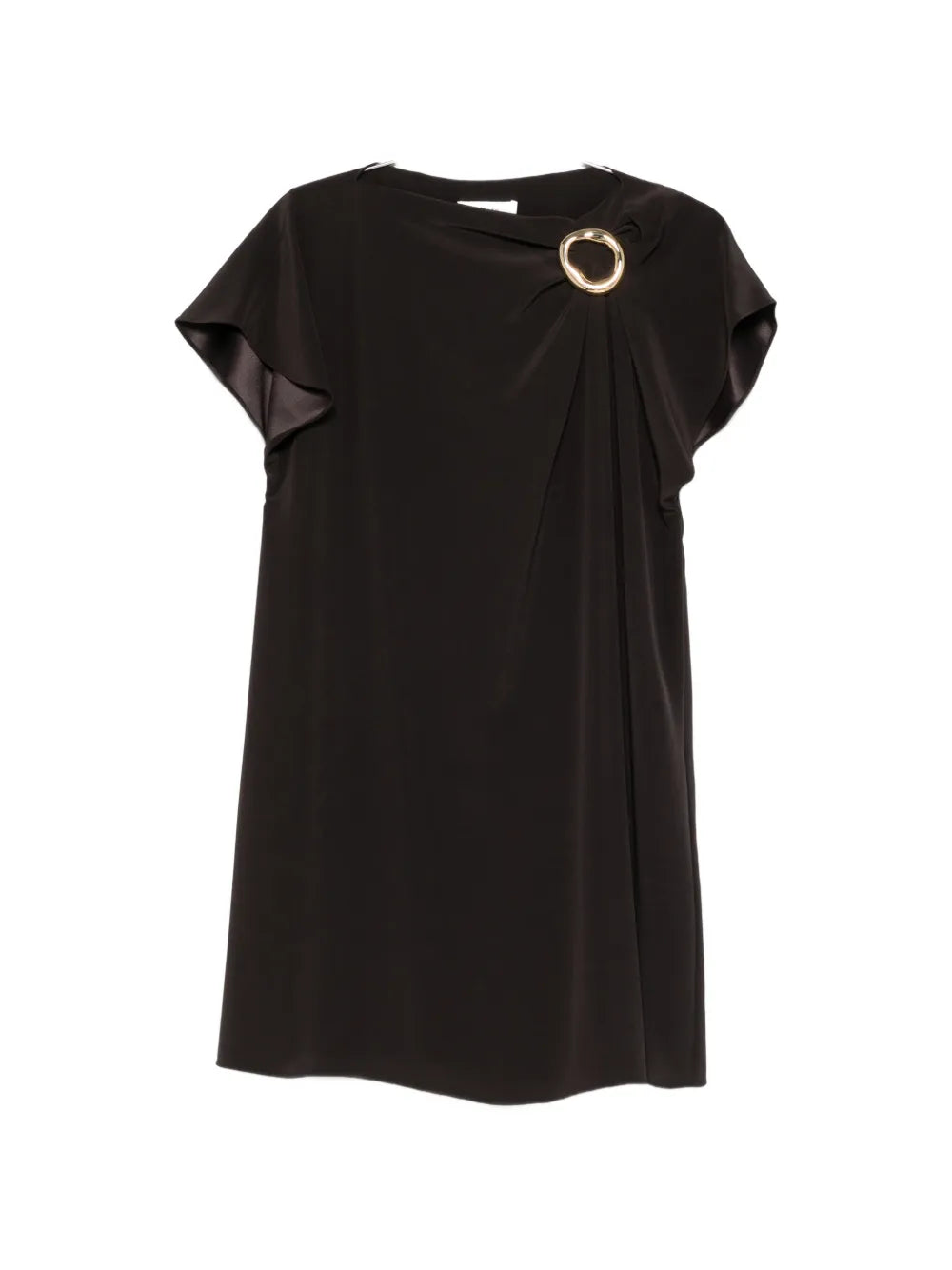 Anika ring-detail mini dress-JOSEPH-Verso