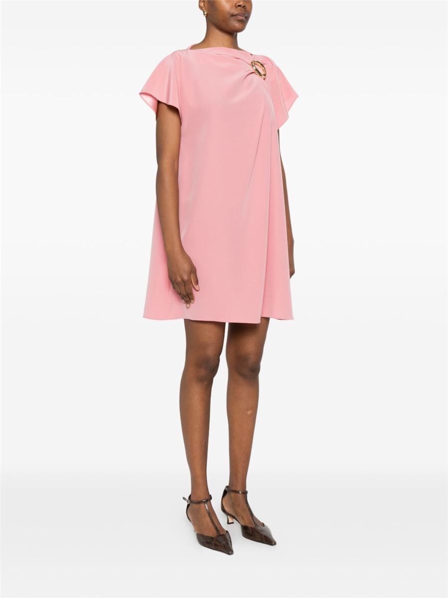 Anika ring-detail mini dress-JOSEPH-Verso