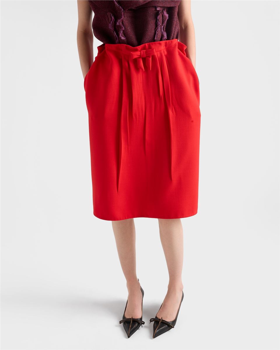 Antiqued leather pumps-PRADA-Verso