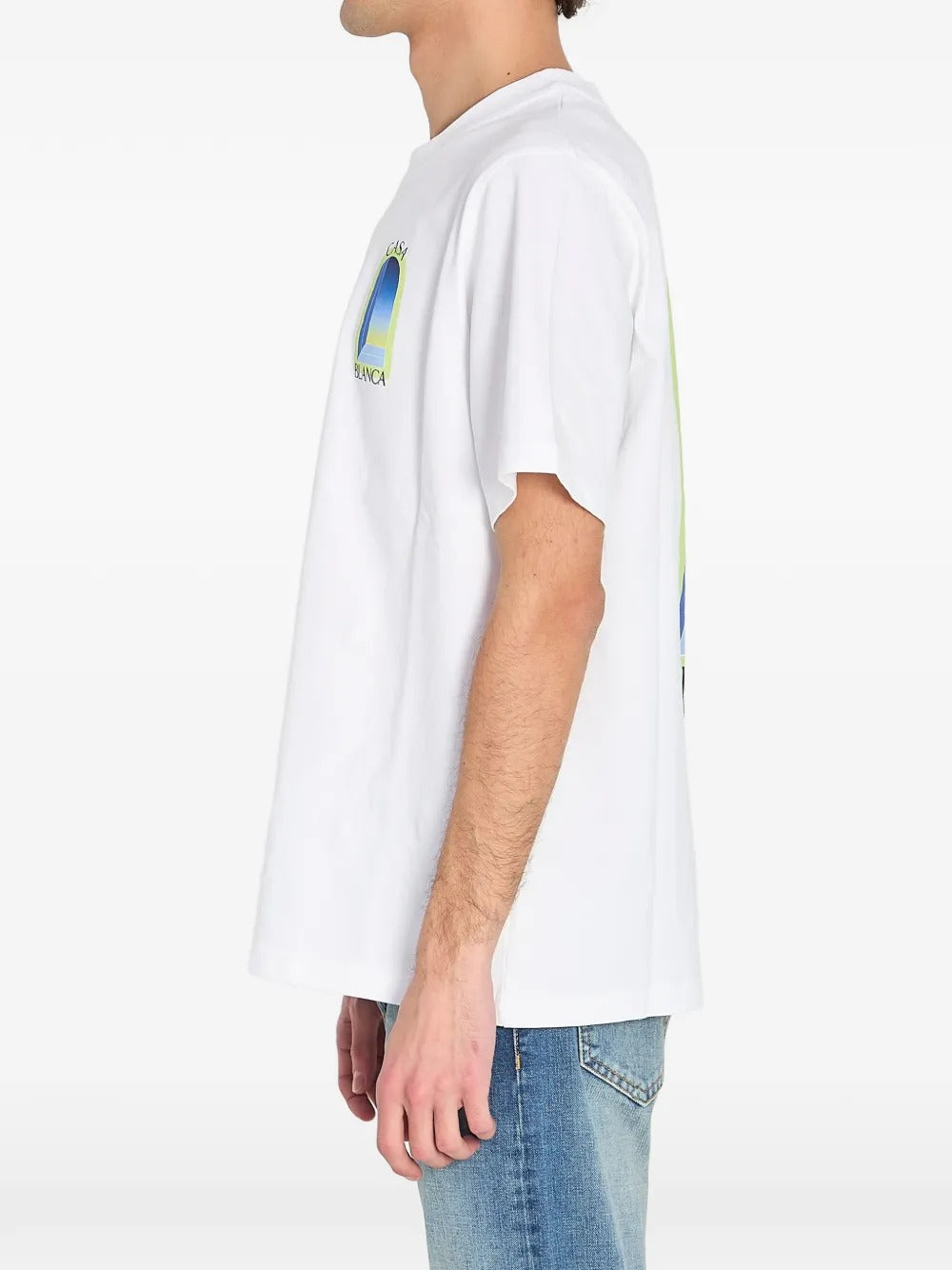 Arches Graphic-Print T-shirt-CASABLANCA-Verso