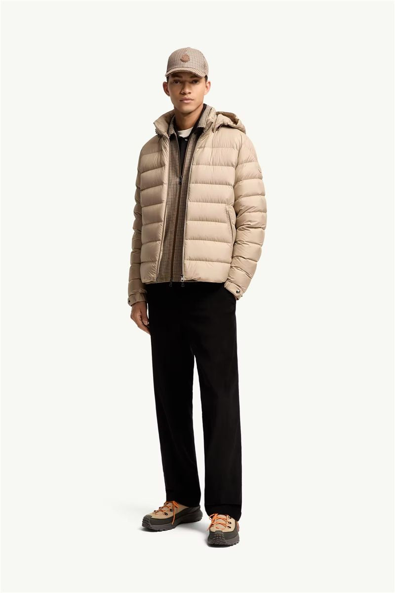 Arneb hooded short down jacket-MONCLER-Verso