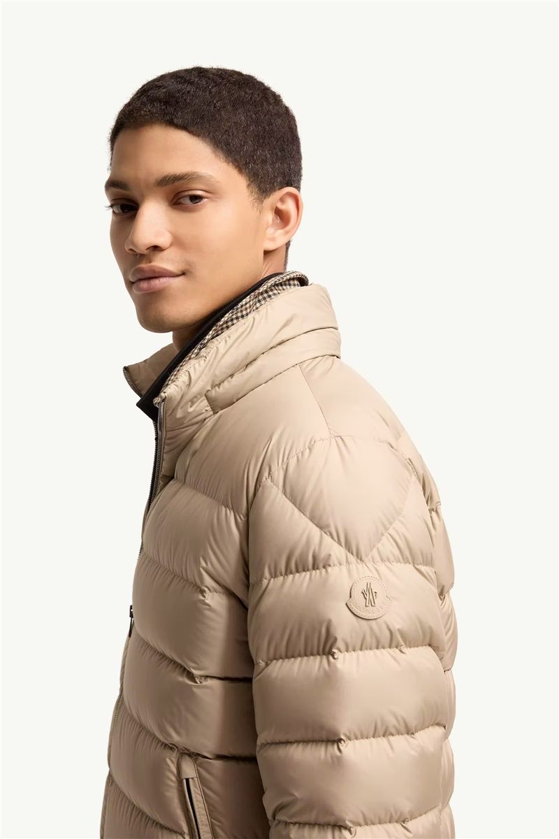 Arneb hooded short down jacket-MONCLER-Verso
