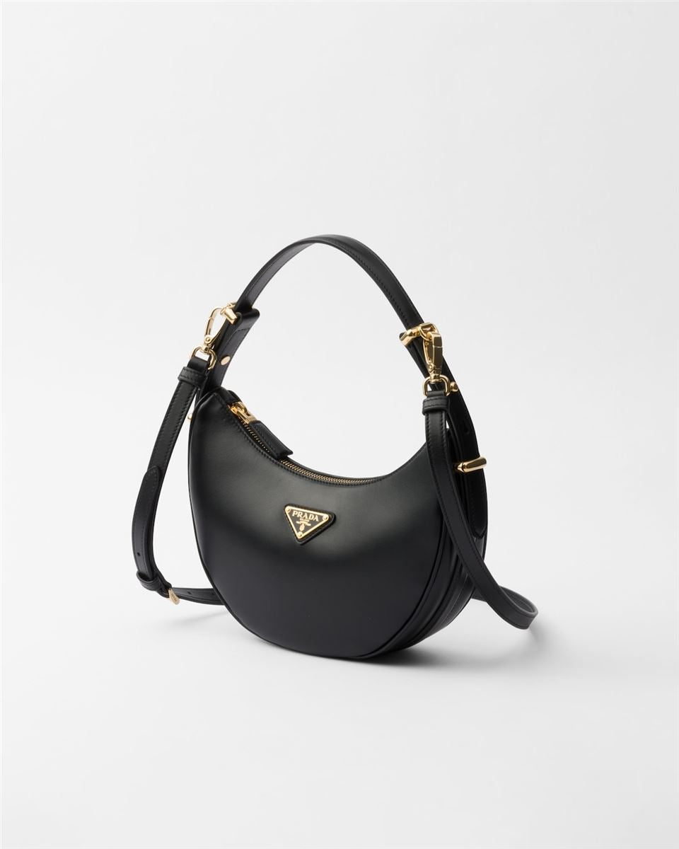 arqué small leather shoulder bag-PRADA-Verso