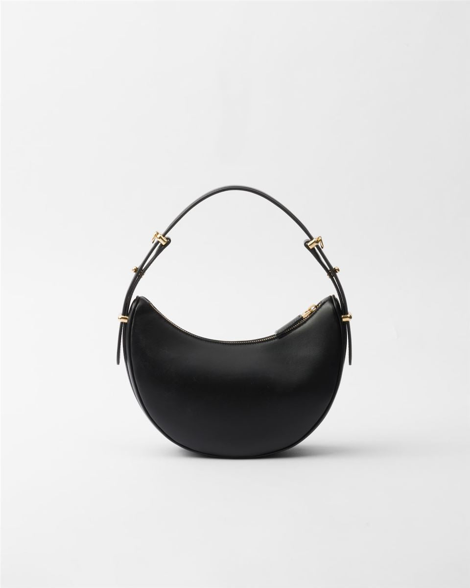 arqué small leather shoulder bag-PRADA-Verso