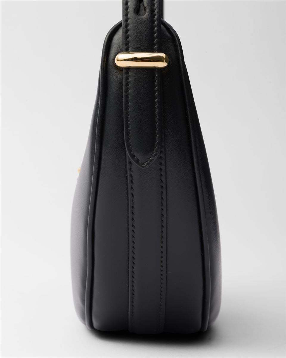 arqué small leather shoulder bag-PRADA-Verso