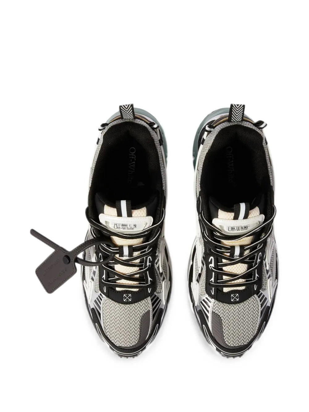 Arrows-patch panelled sneakers-OFF-WHITE-Verso