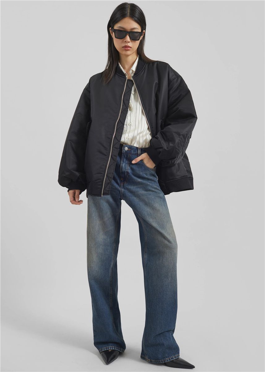 Astra Bomber Jacket-THE FRANKIE SHOP-Verso