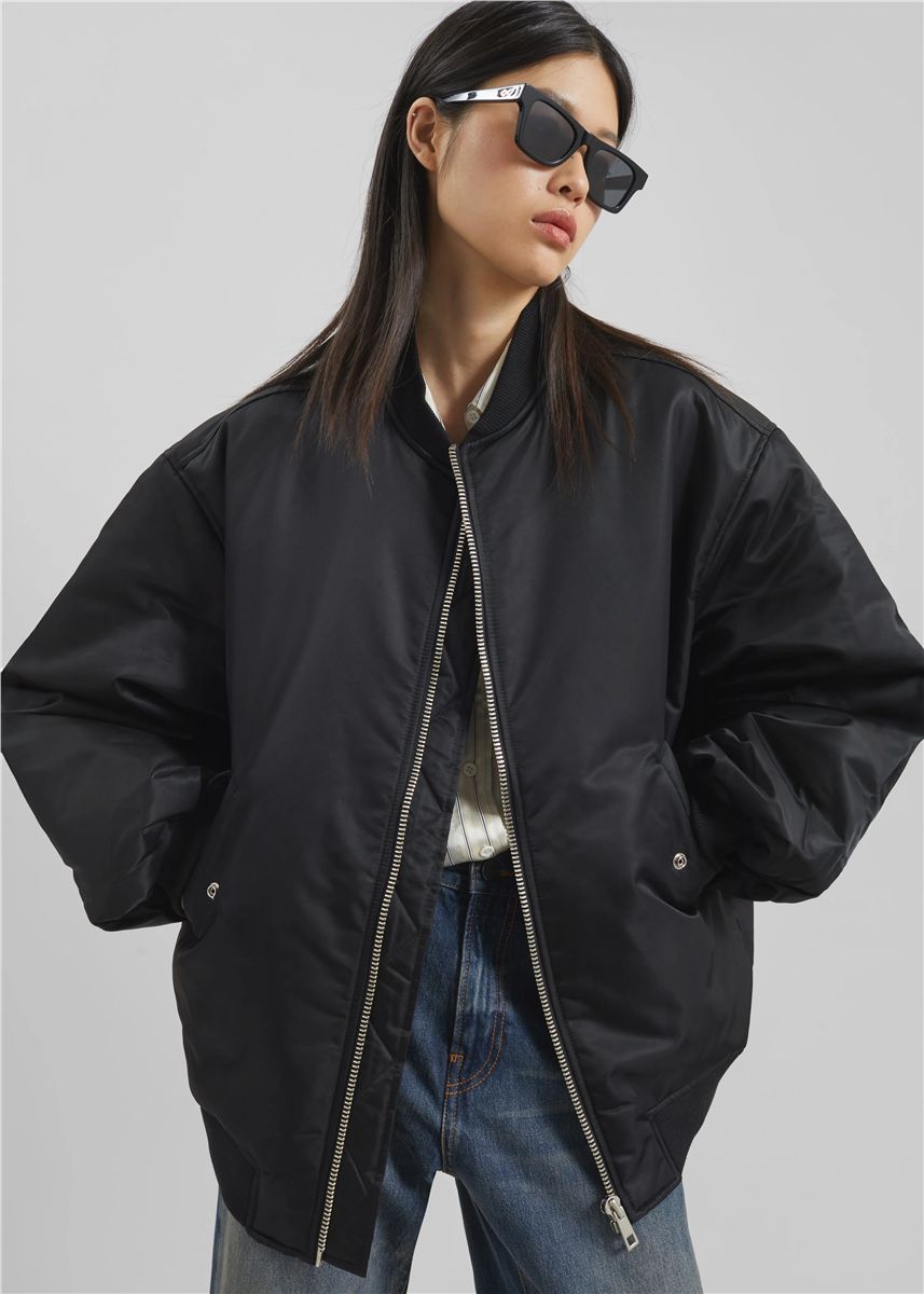 Astra Bomber Jacket-THE FRANKIE SHOP-Verso