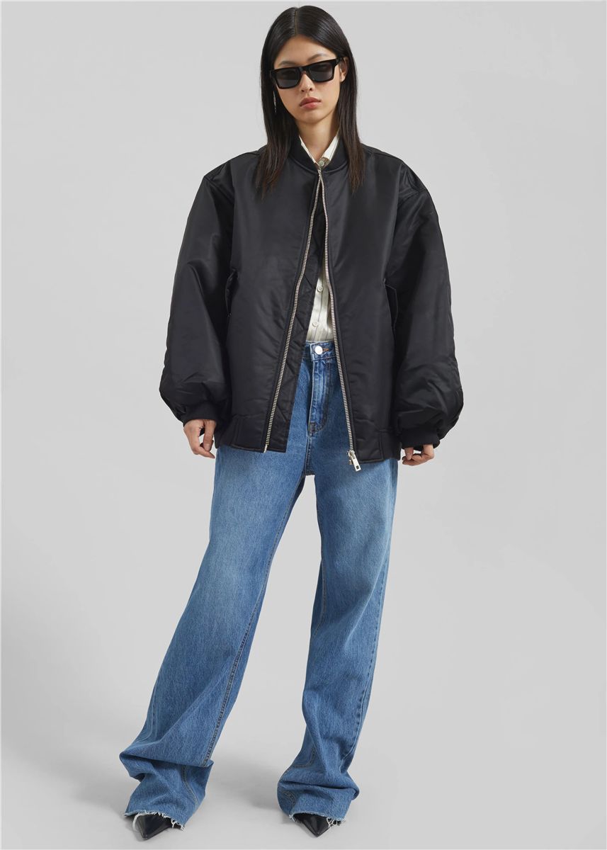 Astra Bomber Jacket-THE FRANKIE SHOP-Verso