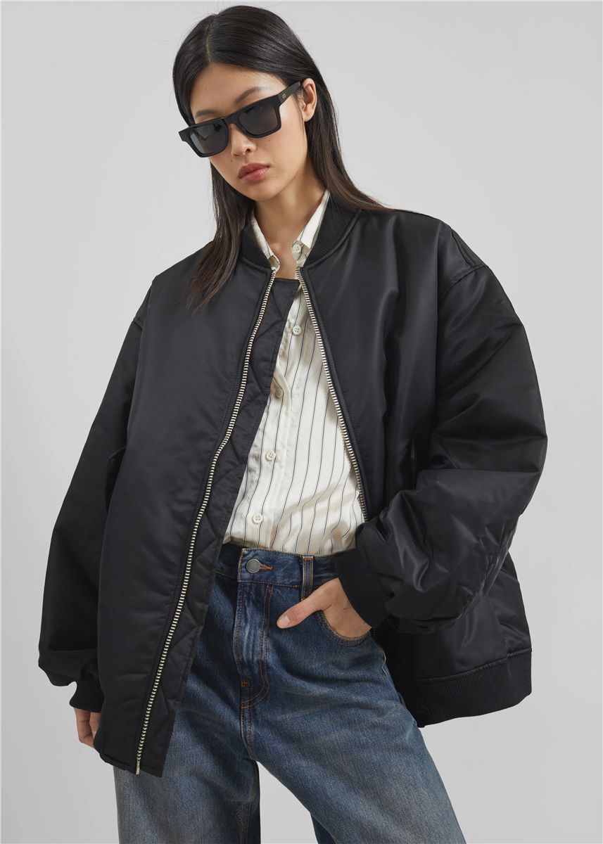 Astra Bomber Jacket-THE FRANKIE SHOP-Verso