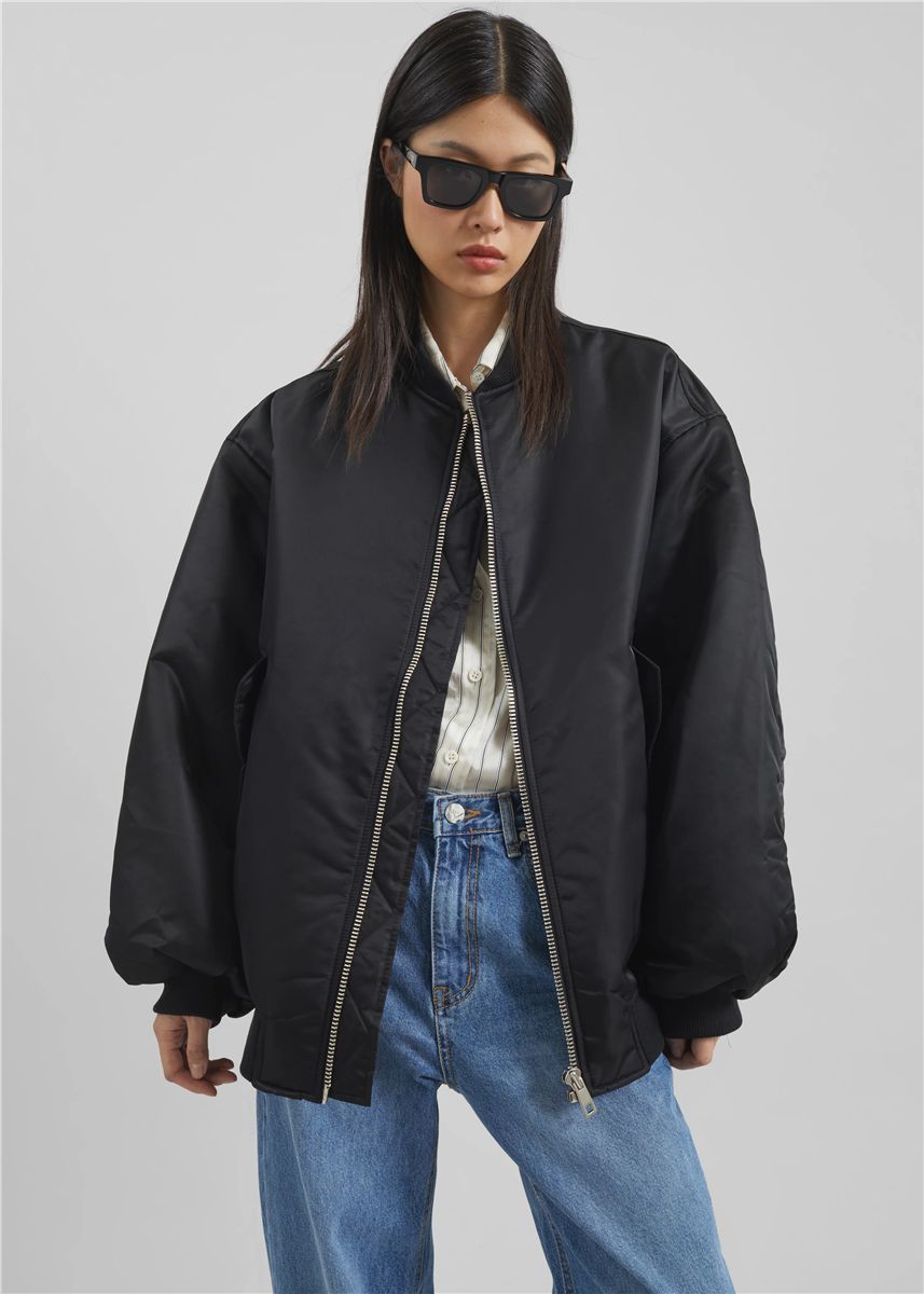 Astra Bomber Jacket-THE FRANKIE SHOP-Verso