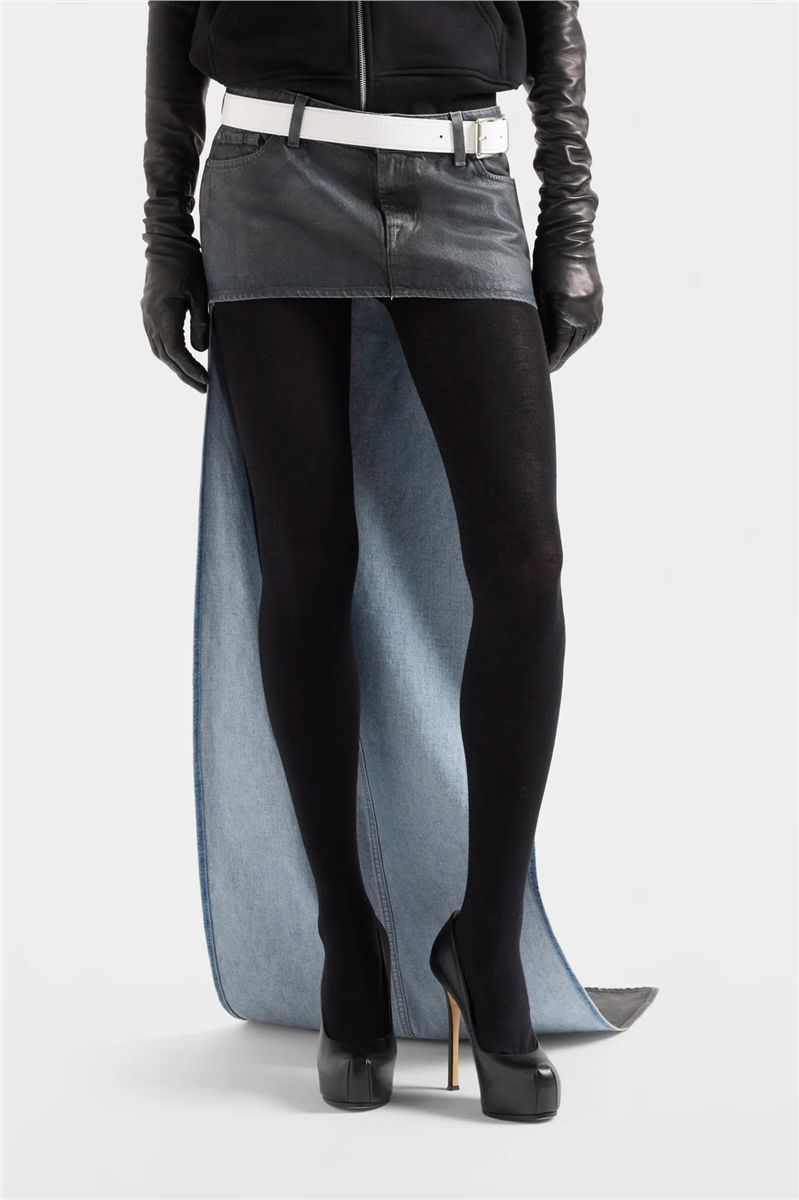 Asymetric mini skirt-7FAM-Verso