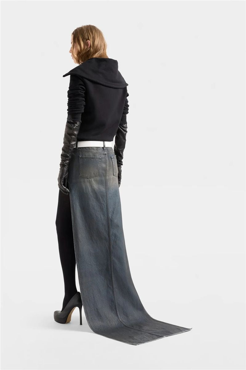 Asymetric mini skirt-7FAM-Verso