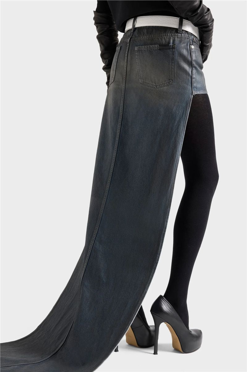 Asymetric mini skirt-7FAM-Verso