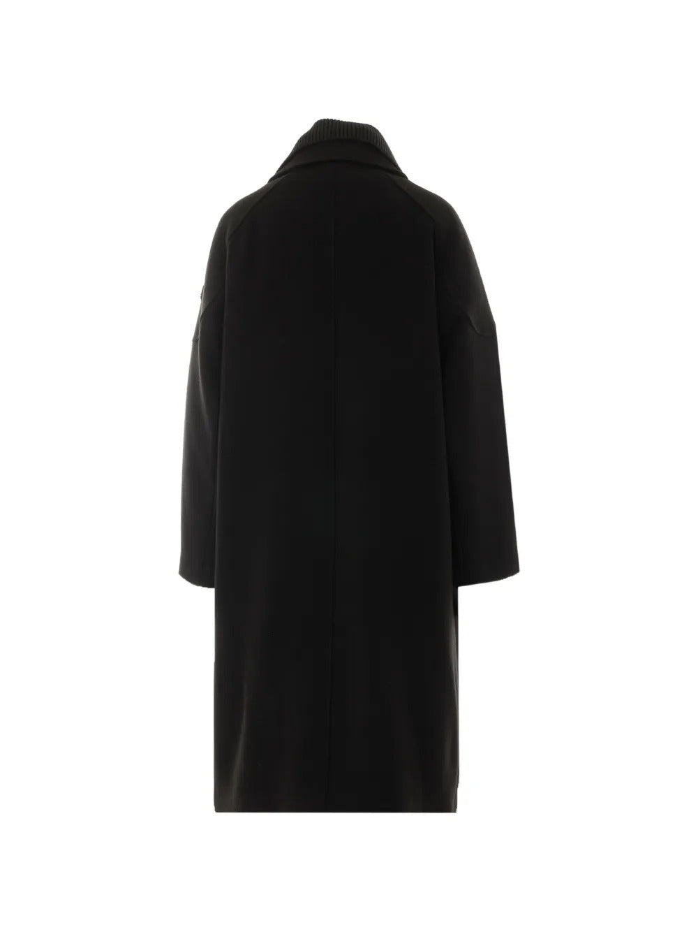 Asymmetric-zip ribbed-collar coat-MOOSE KNUCKLES-Verso