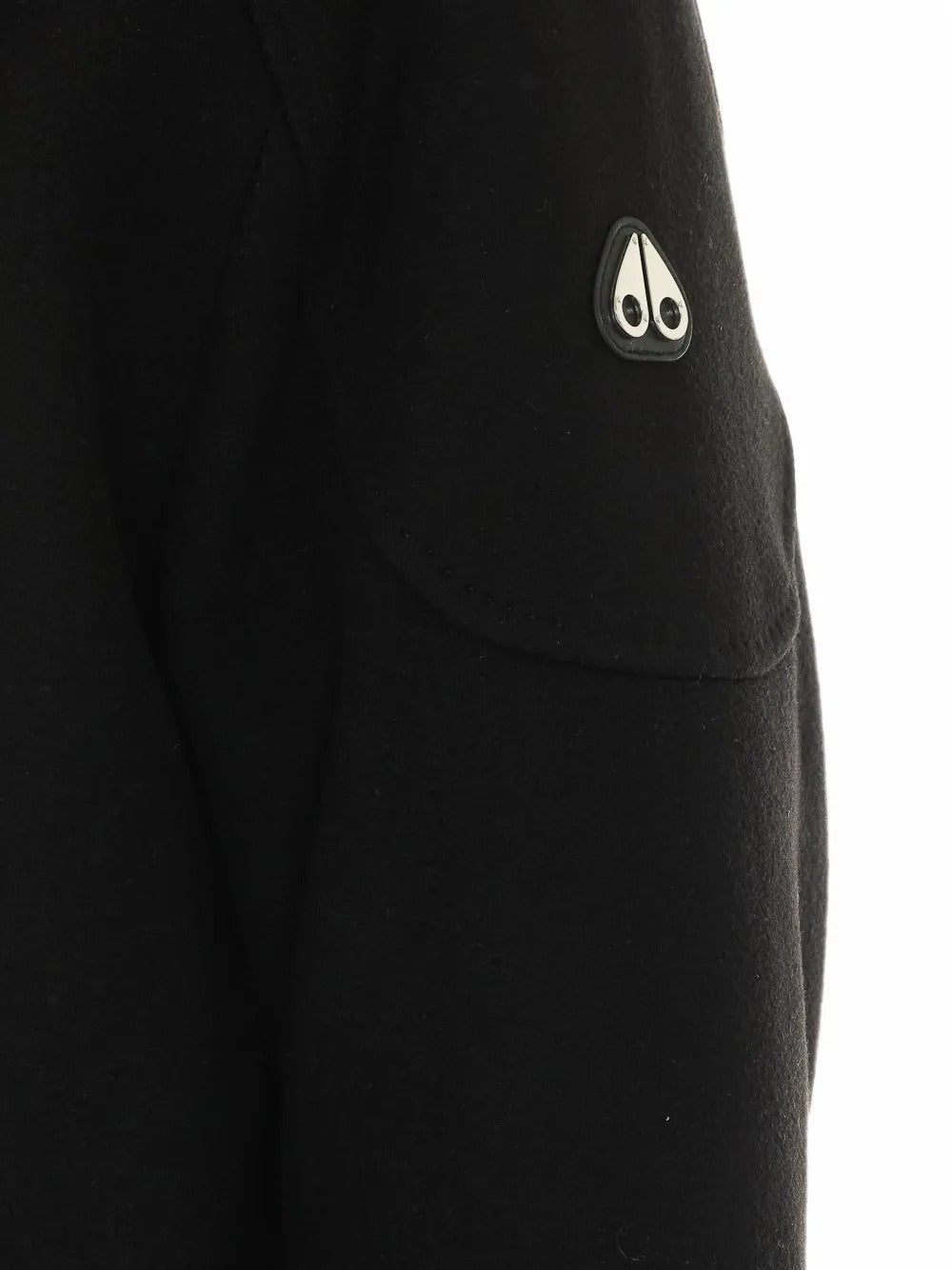 Asymmetric-zip ribbed-collar coat-MOOSE KNUCKLES-Verso