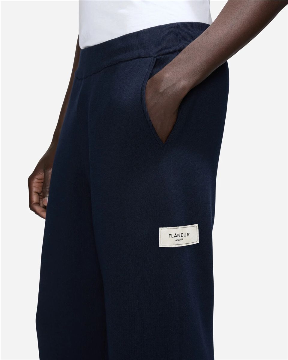 Atelier knit pants-FLÂNEUR-Verso