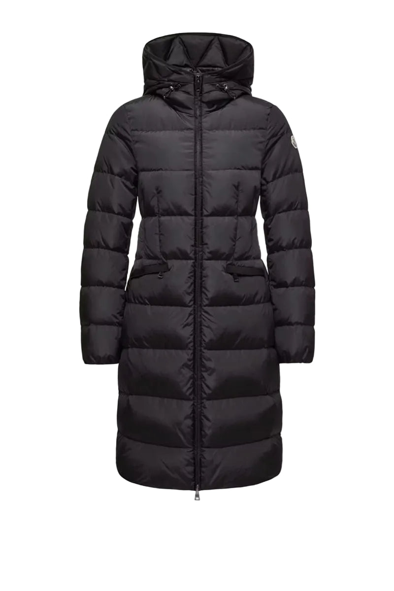 Avocette hooded long down jacket-MONCLER-312358-0-Verso