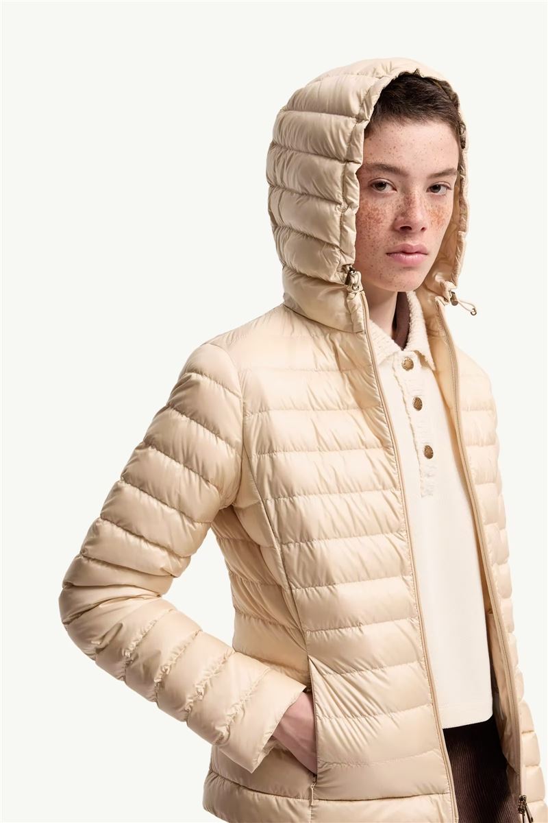 Igelhood short down jacket-MONCLER-Verso