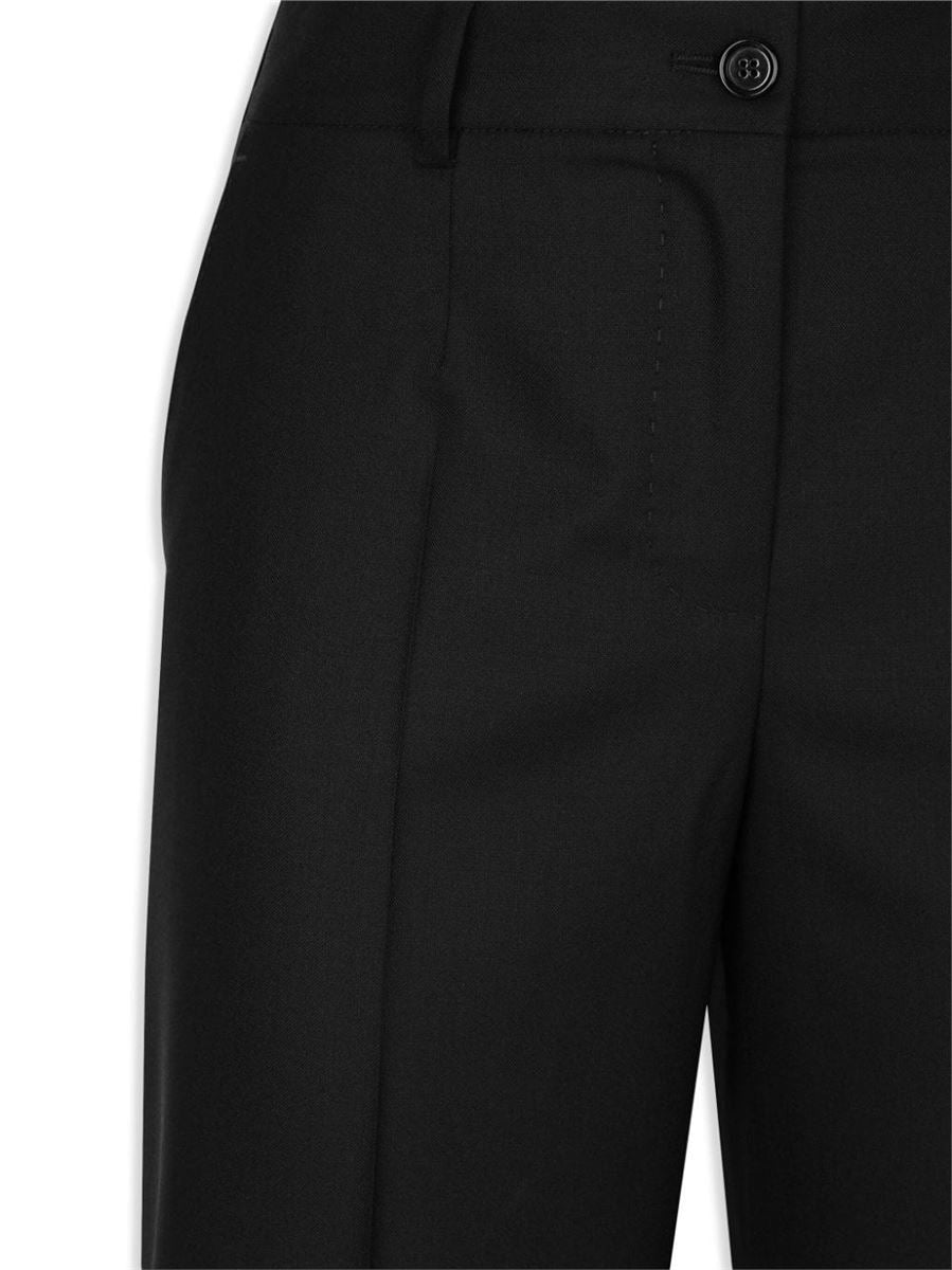 FLARED VIRGIN-WOOL TROUSERS DOLCE & GABBANA