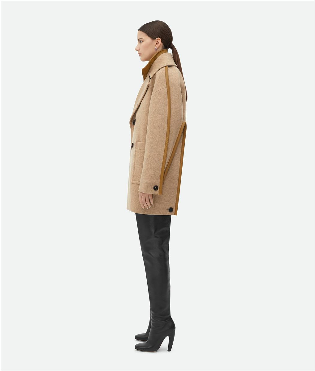 WOOL COAT BOTTEGA VENETA