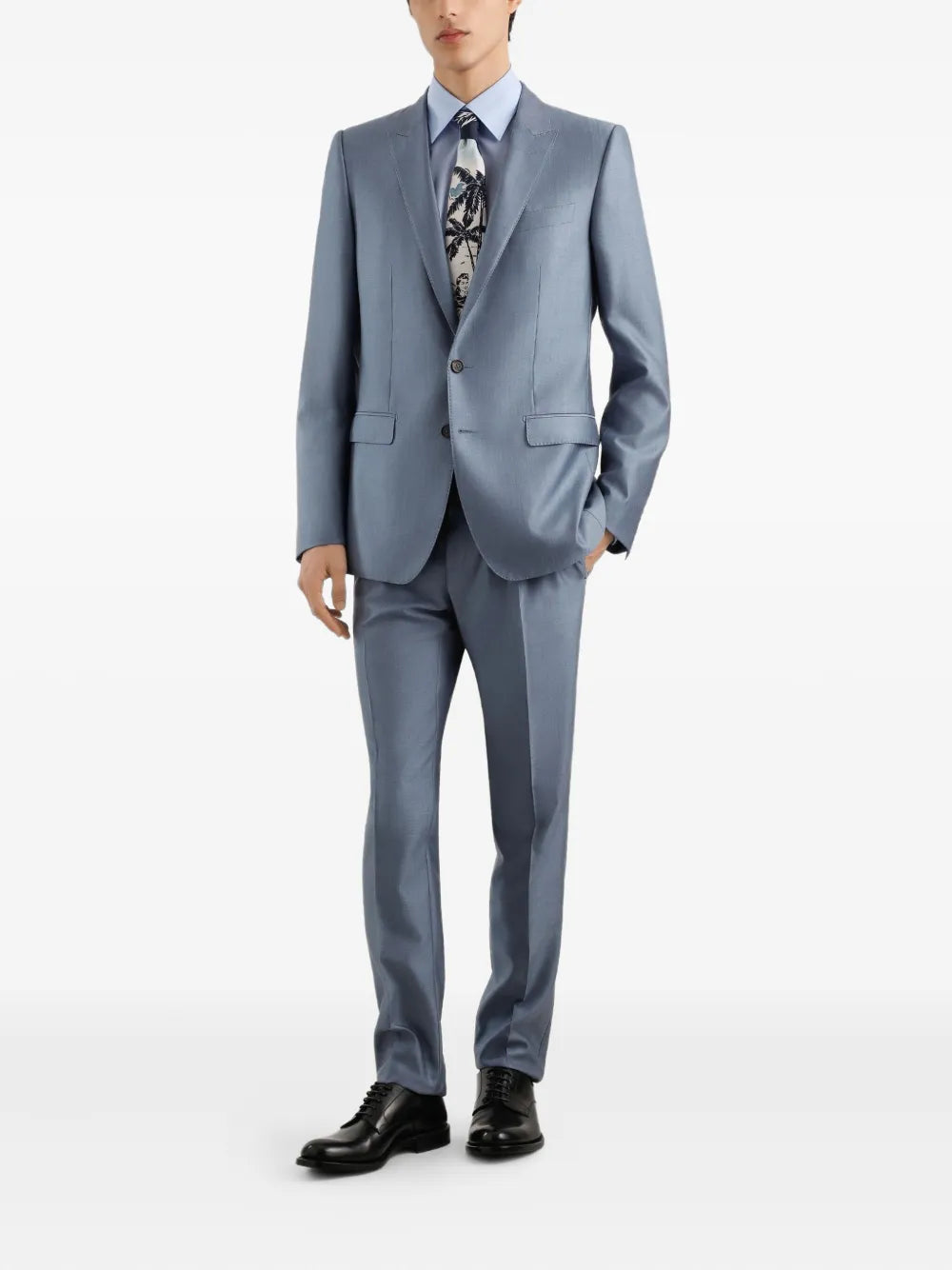 Two-button suit