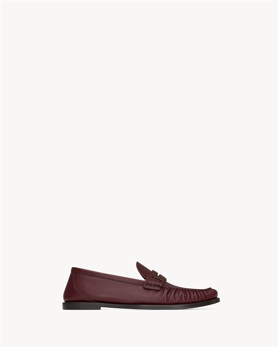 laurent loafers in smooth leather-SAINT LAURENT-Verso