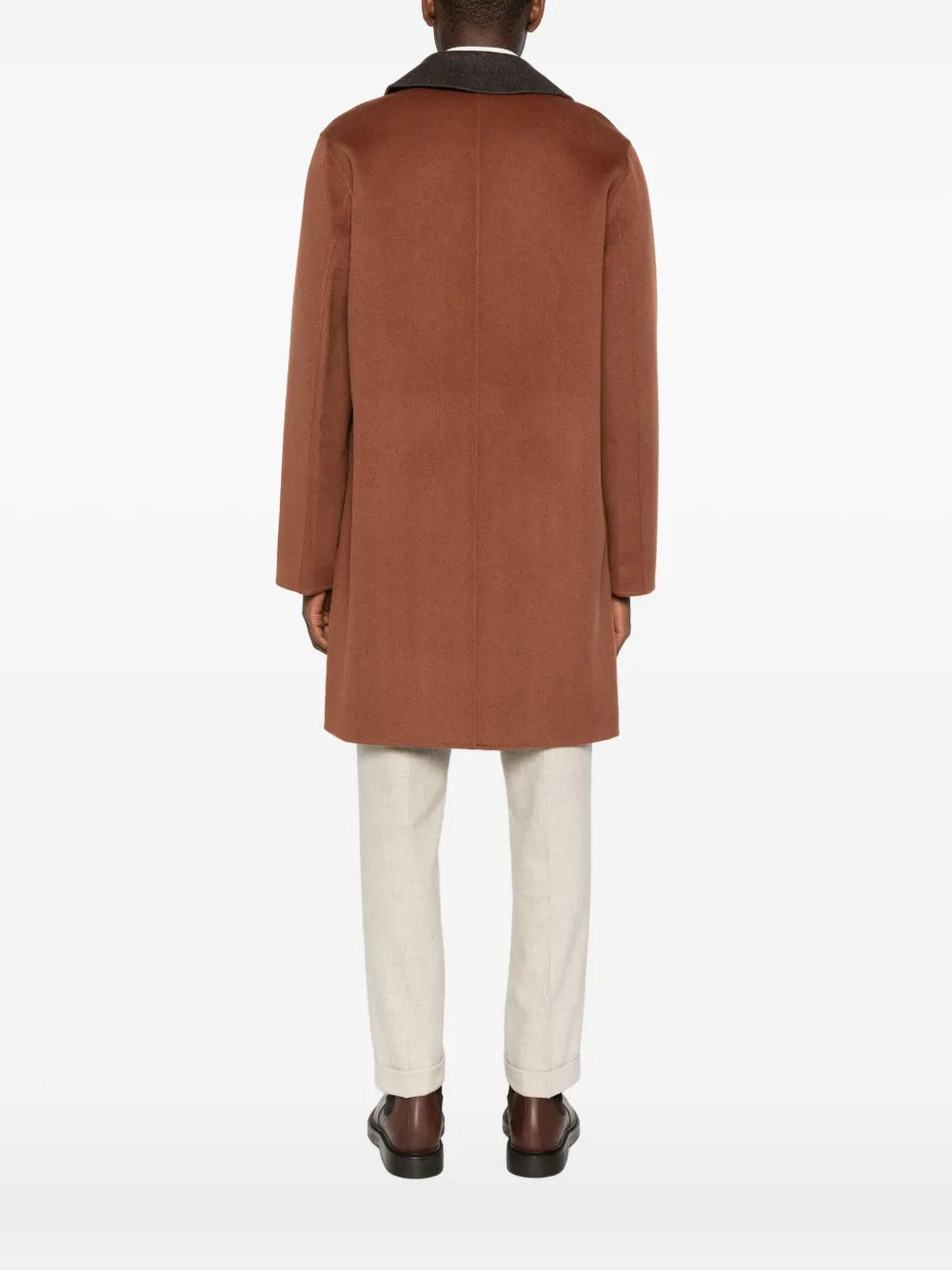 Button-fastening coat-ALICIA AUDREY-Verso