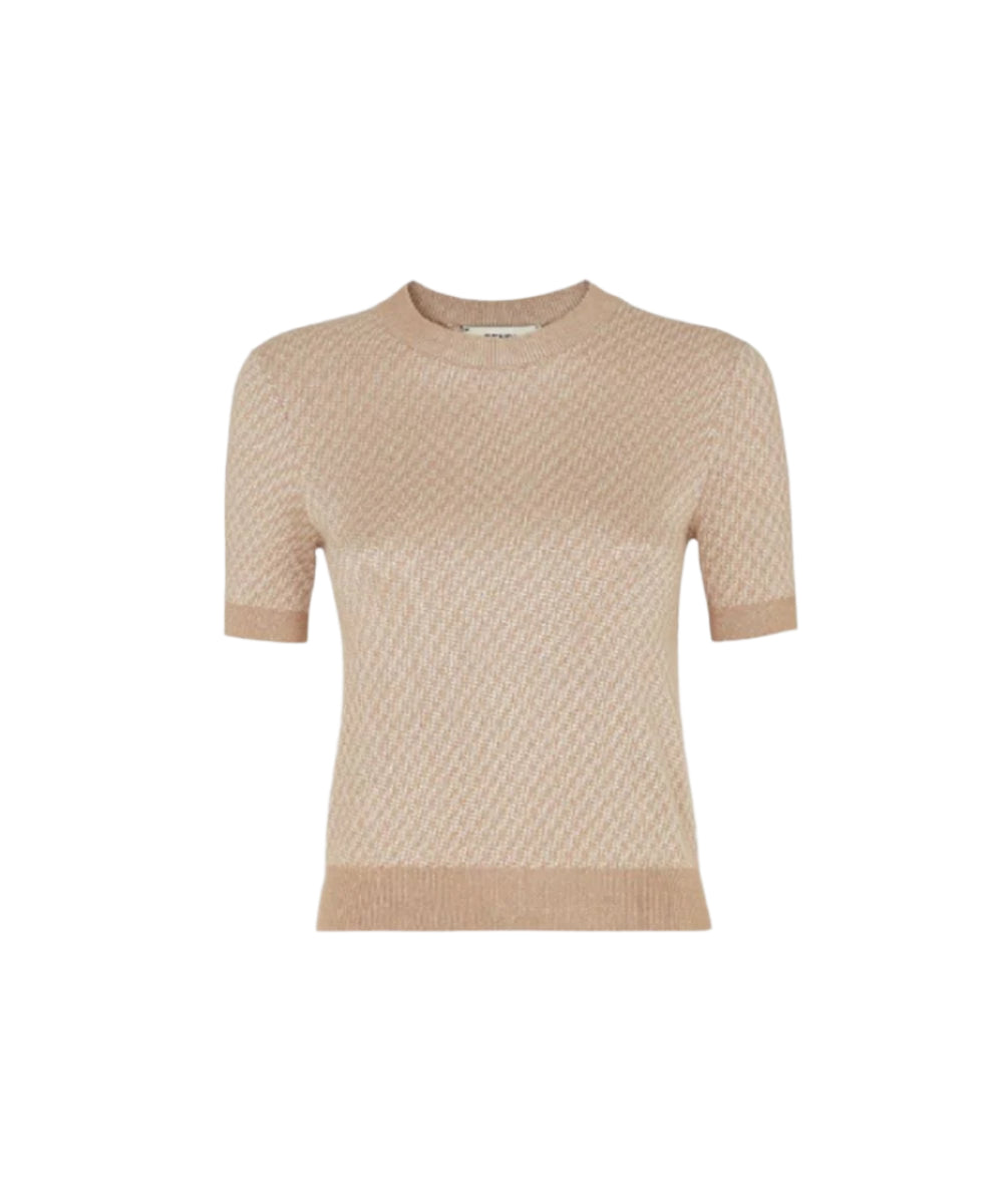 FF SILK AND WOOL JUMPER - FENDI - Verso