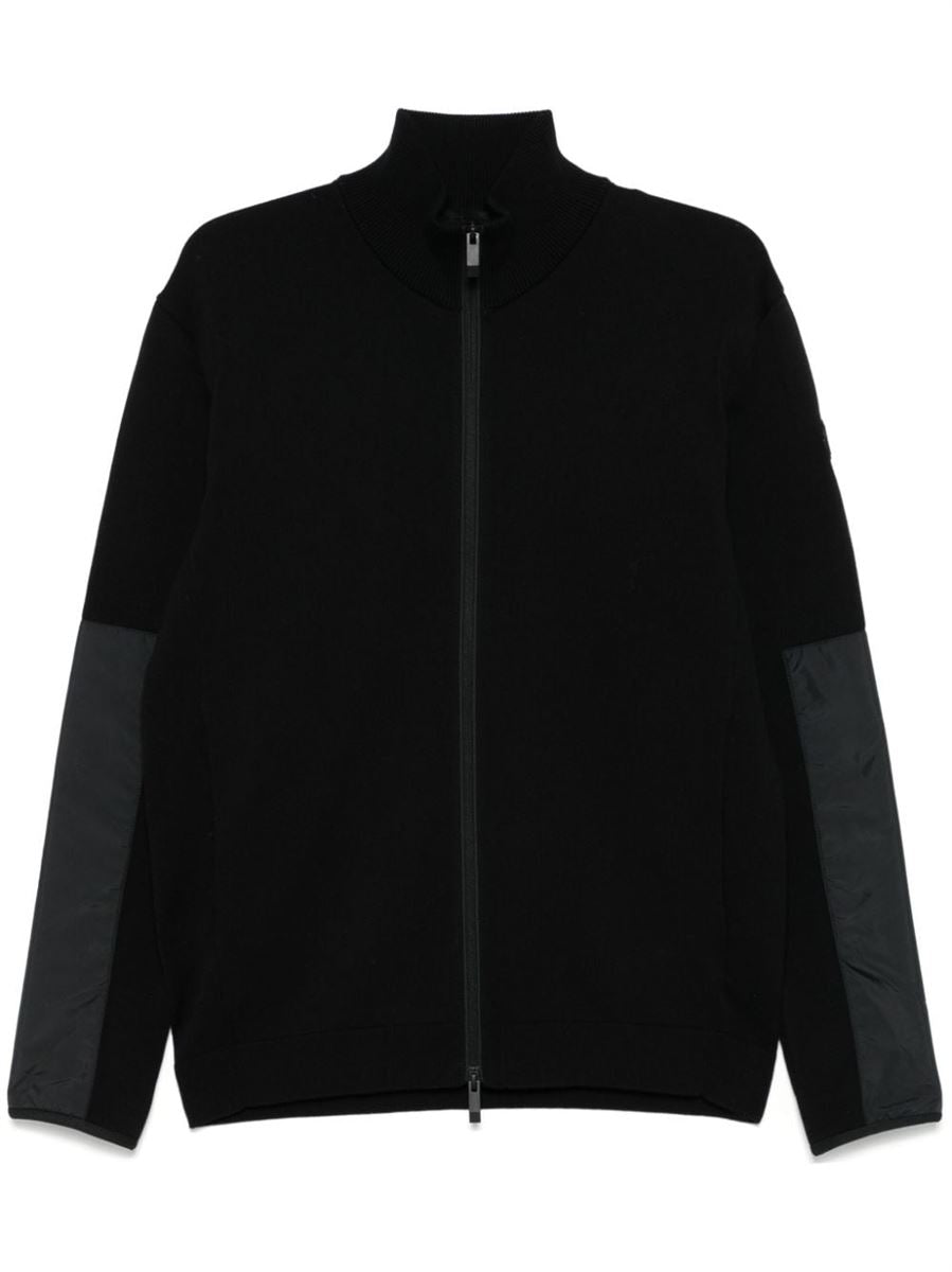 COTTON ZIP-UP CARDIGAN MONCLER